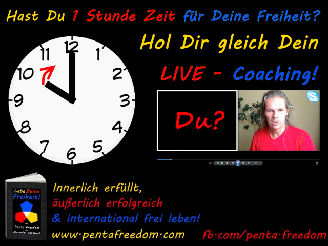 Penta Freedom Lebe Deine Freiheit 1 Stunde Coaching